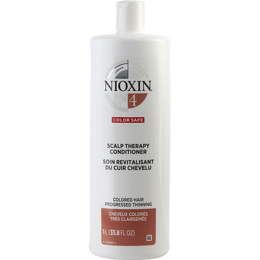 Nioxin By Nioxin for Unisex. System 4 Scalp Therapy Conditioner For Fine Chemically Enhanced Noticeably Thinning Hair 33.8 oz (Packaging May Vary) | Perfumepur.com