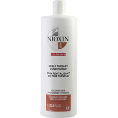 Nioxin By Nioxin for Unisex. System 4 Scalp Therapy Conditioner For Fine Chemically Enhanced Noticeably Thinning Hair 33.8 oz (Packaging May Vary) | Perfumepur.com