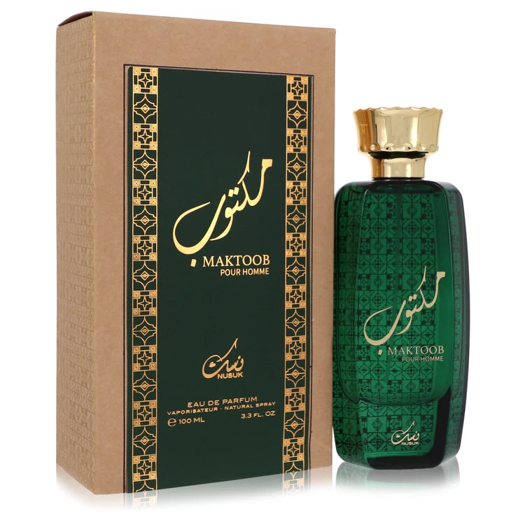 Nusuk Maktoob by Nusuk for Men. Eau De Parfum Spray 3.3 oz | Perfumepur.com