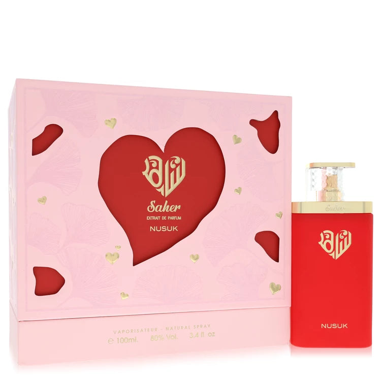 Nusuk Nusuk Saher by Nusuk Extrait De Parfum Spray for women 3.4 oz (100ml)