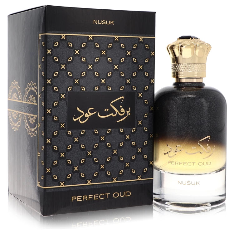 Nusuk Perfect Oud by Nusuk for Men. Eau De Parfum Spray (Unisex) 3.4 oz | Perfumepur.com
