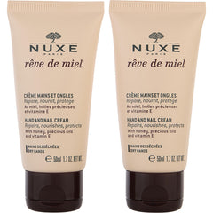 Nuxe By Nuxe for Women. Reve De Miel Hand & Nail Cream Duo (2 X 50ml/1.7oz) | Perfumepur.com