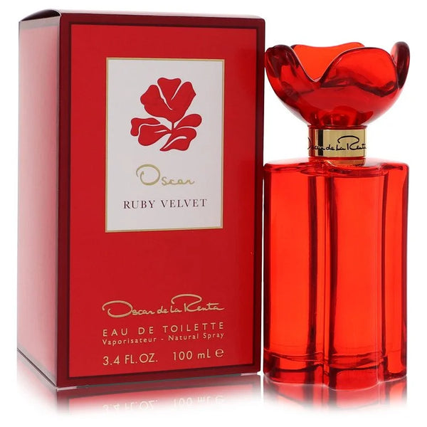 Oscar Ruby Velvet by Oscar De La Renta for Women. Eau De Toilette Spray 3.4 oz | Perfumepur.com