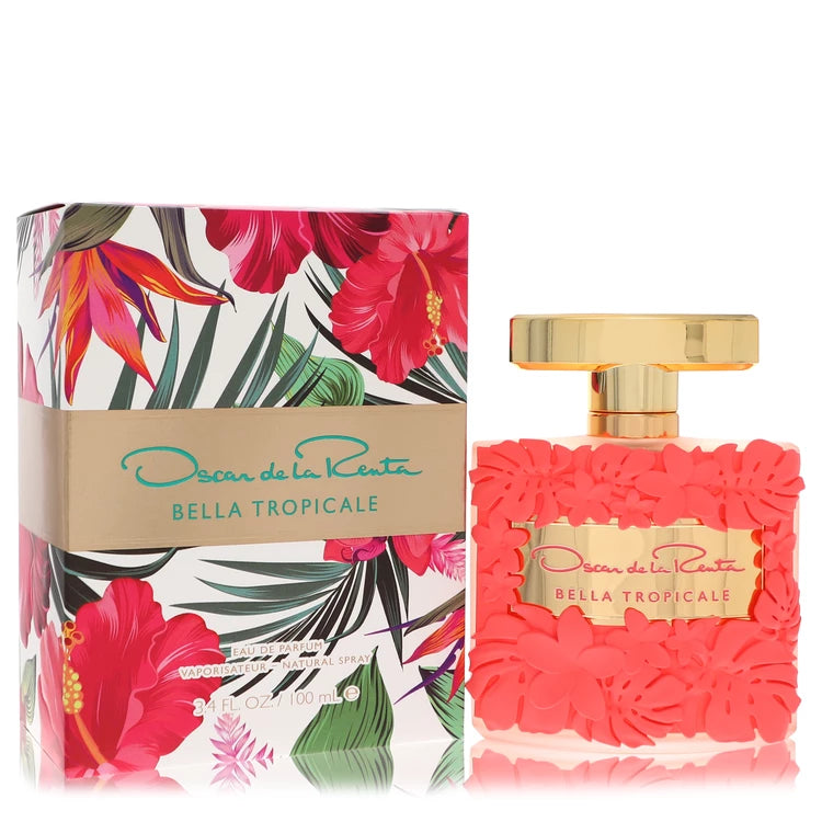 Oscar De La Renta Bella Tropicale by Oscar De La Renta for Women. Eau De Parfum Spray 3.4 oz | Perfumepur.com
