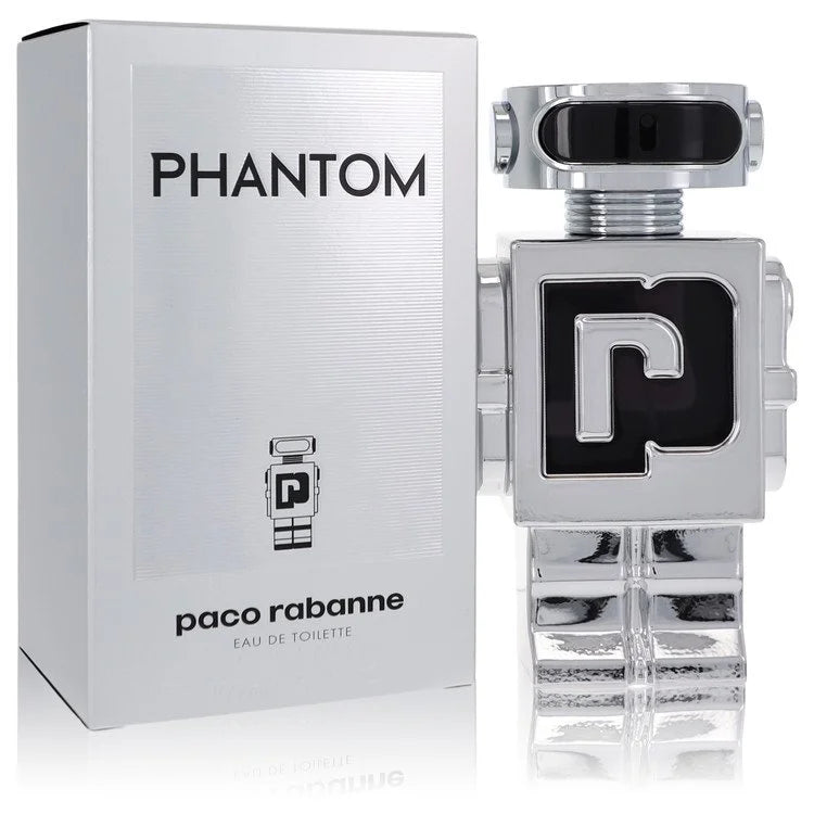Paco Rabanne Phantom by Paco Rabanne for Men. Eau De Toilette Spray (Unboxed) .5 oz | Perfumepur.com
