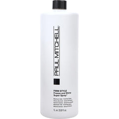 Paul Mitchell By Paul Mitchell for Unisex. Firm Style Freeze And Shine Super Spray Maximum Hold 33.8 oz | Perfumepur.com