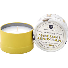 Paws On Mandarin & Lemon Balm By Northern Lights for Unisex. Odor Neutralizing Candle 5 oz | Perfumepur.com