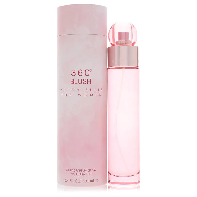 Perry Ellis 360 Blush by Perry Ellis for Women. Eau De Parfum Spray 3.4 oz | Perfumepur.com
