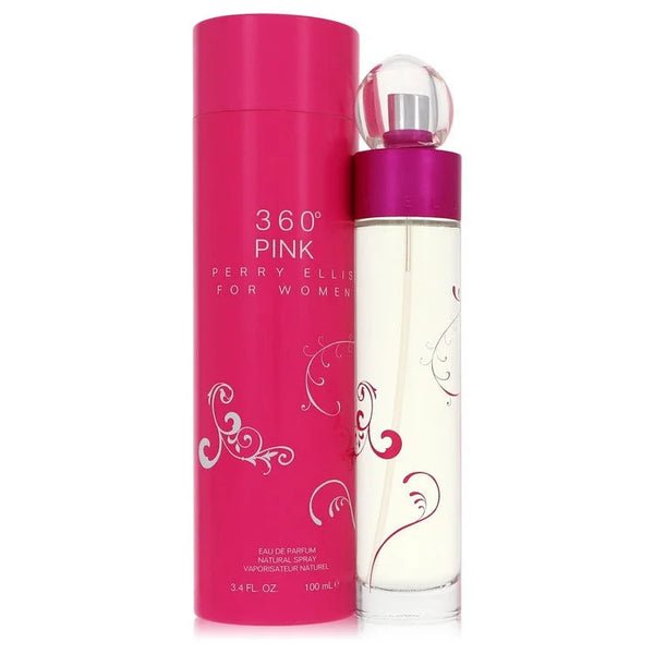 Perry Ellis 360 Pink by Perry Ellis for Women. Eau De Parfum Spray 3.4 oz | Perfumepur.com
