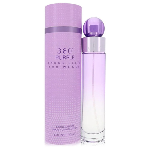 Perry Ellis 360 Purple by Perry Ellis for Women. Eau De Parfum Spray 3.4 oz | Perfumepur.com