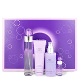 Perry Ellis 360 Purple by Perry Ellis for Women. Gift Set (3.4 oz Eau De Parfum Spray + 0.25 oz Mini EDP Spray + 4 oz Body Mist Spray + 3 oz Shower Gel) | Perfumepur.com