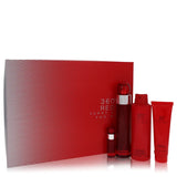Perry Ellis 360 Red by Perry Ellis for Men. Gift Set (3.4 oz Eau De Toilette Spray + 0.25 oz Mini EDT Spray + 6.8 oz Body Spray + 3 oz Shower Gel) | Perfumepur.com