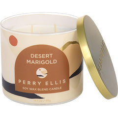 Perry Ellis Desert Marigold By Perry Ellis for Unisex. Scented Candle 14.5 oz | Perfumepur.com