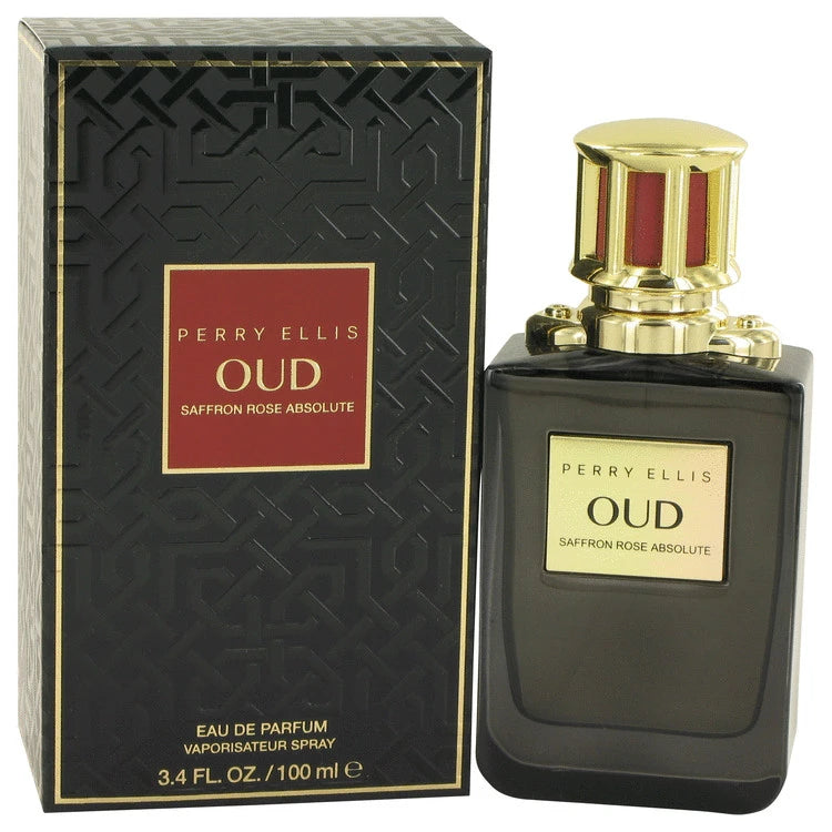 Perry Ellis Oud Saffron Rose Absolute by Perry Ellis for Women. Eau De Parfum Spray 3.4 oz | Perfumepur.com