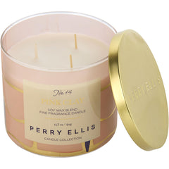Perry Ellis Pink Clay By Perry Ellis for Unisex. Scented Candle 14.5 oz | Perfumepur.com