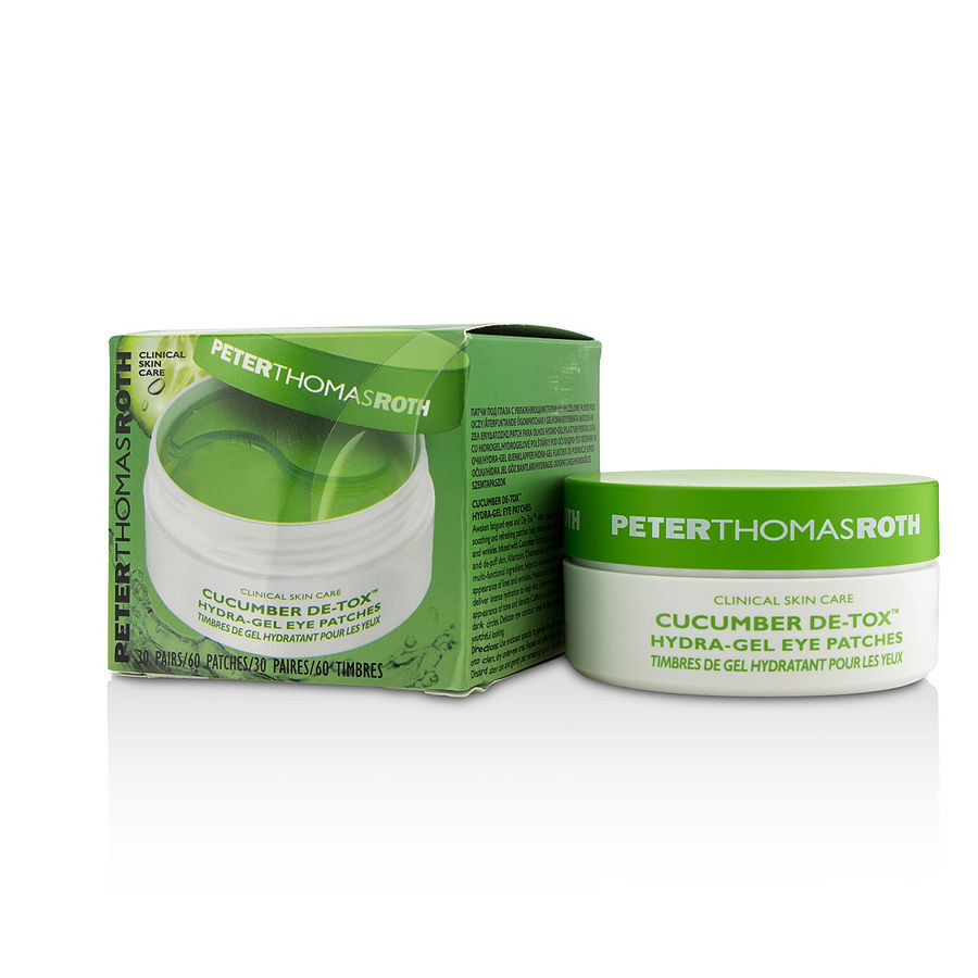 Peter Thomas Roth By Peter Thomas Roth for Women. Cucumber De-Tox Hydra-Gel Eye Patches (30Pairs) | Perfumepur.com