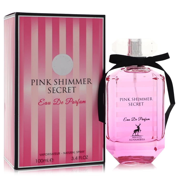 Pink Shimmer Secret by Maison Alhambra for Women. Eau De Parfum Spray 3.4 oz | Perfumepur.com