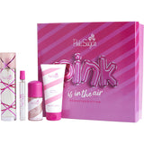 Pink Sugar By Aquolina for Women. Gift Set (Eau De Toilette Spray 3.4 oz + Shimmering Perfume Roll-On 1.7 oz + Shower Gel 3.4 oz + Eau De Toilette Spray Mini 0.33 oz) | Perfumepur.com