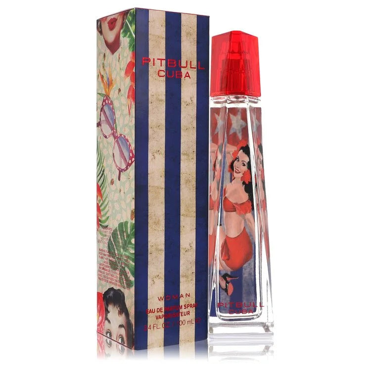 Pitbull Cuba by Pitbull for Women. Eau De Parfum Spray (Unboxed) 3.4 oz | Perfumepur.com