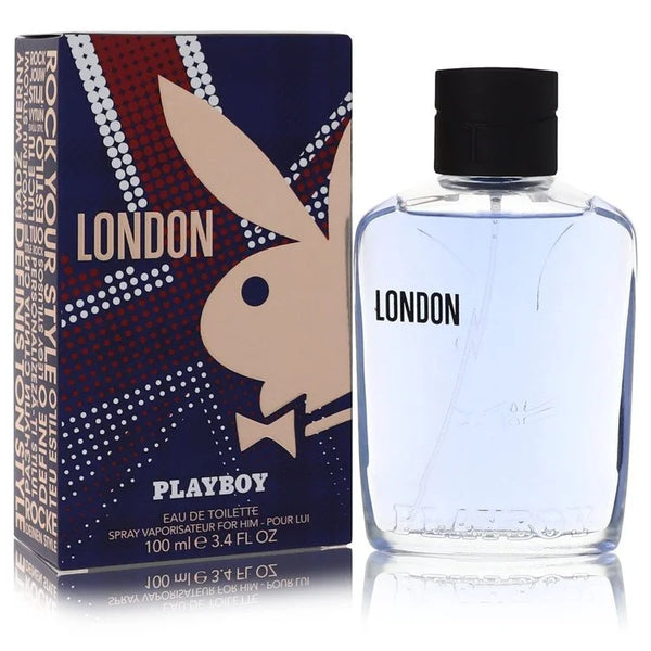 Playboy London by Playboy for Men. Eau De Toilette Spray 3.4 oz | Perfumepur.com