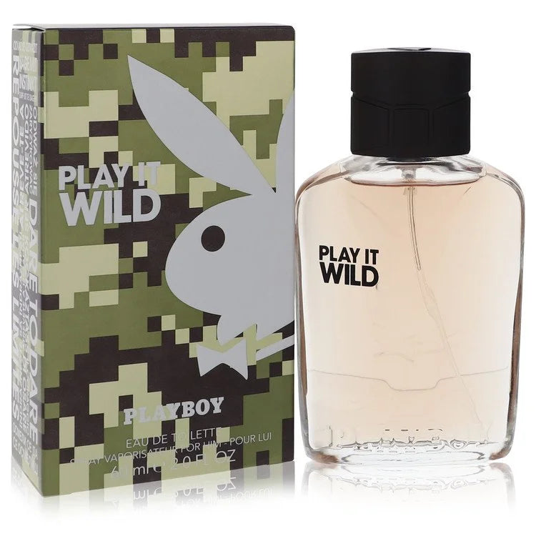 Playboy Play It Wild by Playboy for Men. Eau De Toilette Spray 2 oz | Perfumepur.com