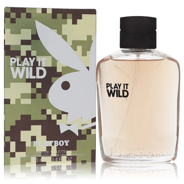 Playboy Play It Wild by Playboy for Men. Eau De Toilette Spray 3.4 oz | Perfumepur.com