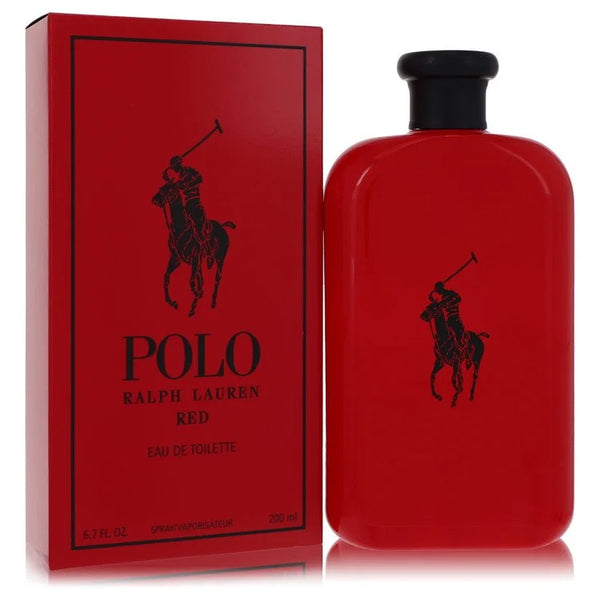 Polo Red by Ralph Lauren for Men. Eau De Toilette Spray 6.7 oz | Perfumepur.com