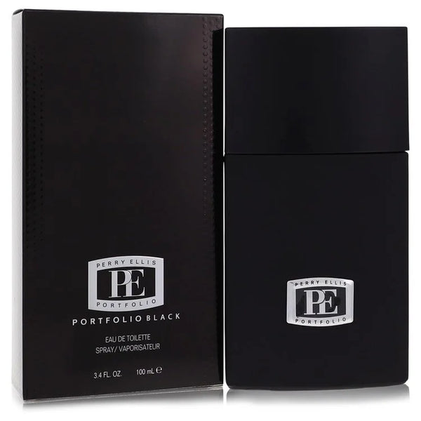 Portfolio Black by Perry Ellis for Men. Eau De Toilette Spray 3.4 oz | Perfumepur.com