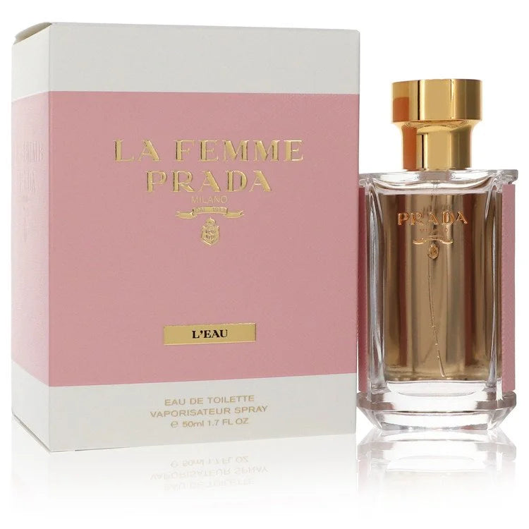 Prada La Femme L'eau by Prada for Women. Eau De Toilette Spray 1.7 oz | Perfumepur.com