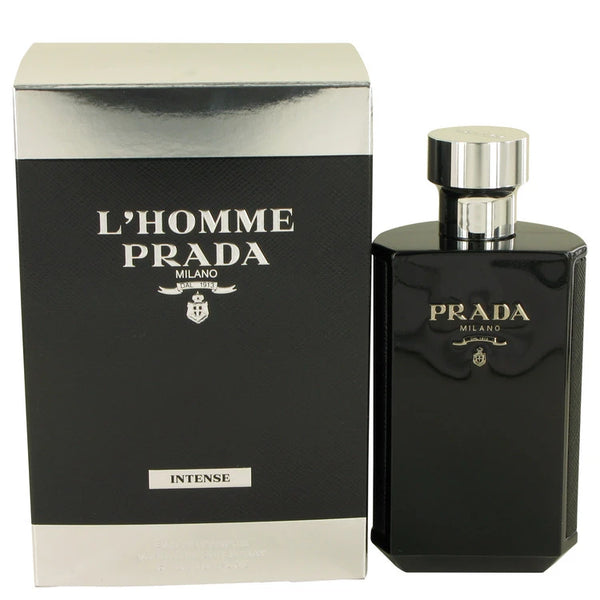 Prada L'homme Intense by Prada for Men. Eau De Parfum Spray 3.4 oz | Perfumepur.com