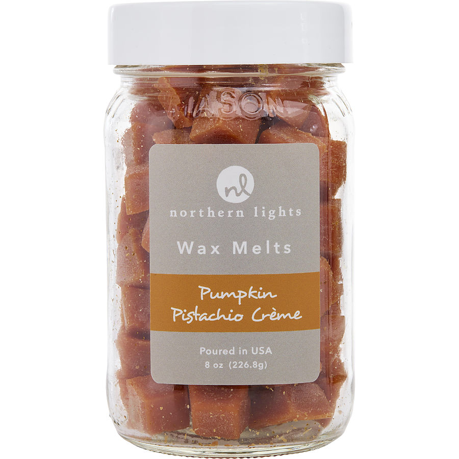 Pumpkin Pistachio Creme Scented By Northern Lights for Unisex. Simmering Fragrance Chips - 8 oz Jar Containing 100 Melts | Perfumepur.com