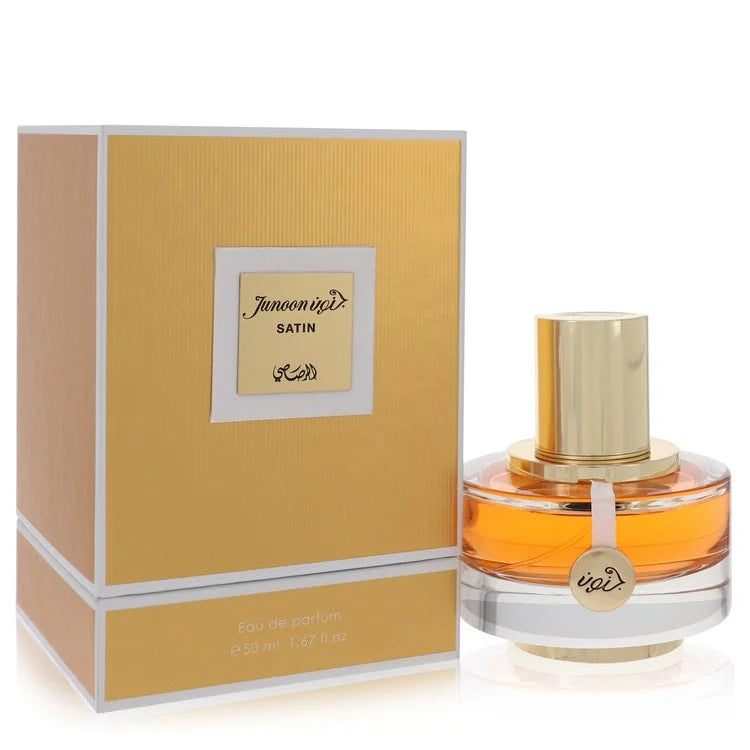 Rasasi Junoon Satin by Rasasi for Women. Eau De Parfum Spray 1.69 oz | Perfumepur.com