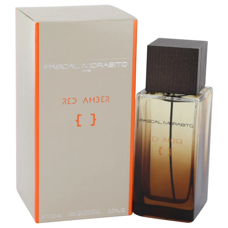 Red Amber by Pascal Morabito for Men. Eau DE Toilette Spray 3.4 oz | Perfumepur.com
