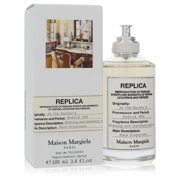 Replica At The Barber's by Maison Margiela for Men. Eau De Toilette Spray 3.4 oz | Perfumepur.com