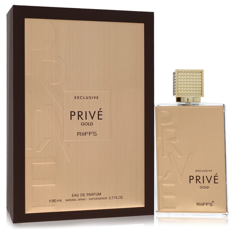 Riiffs Riiffs Exclusive Prive Gold by Riiffs Eau de Parfum Spray for men 2.7 oz (80ml)
