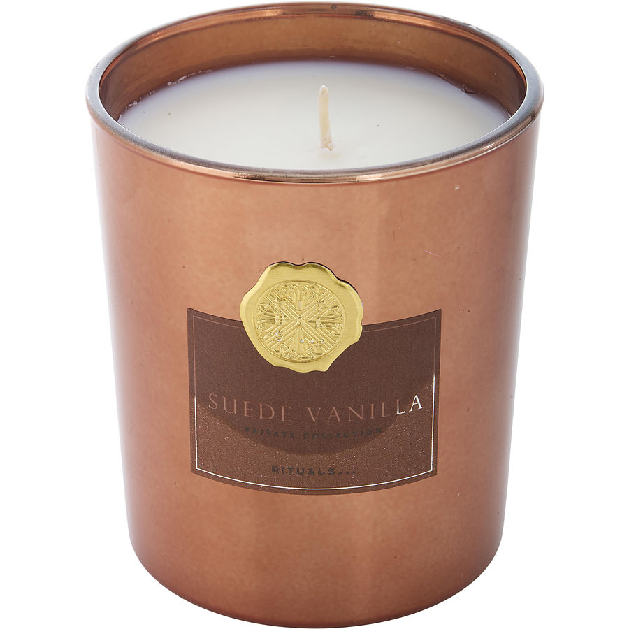 Rituals By Rituals for Unisex. Private Collection Suede Vanilla Scented Candle (360g/12.7oz) | Perfumepur.com