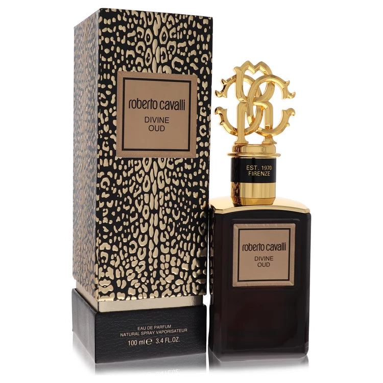 Roberto Cavalli Divine Oud by Roberto Cavalli for Women. Eau De Parfum Spray (Unboxed) 3.4 oz | Perfumepur.com