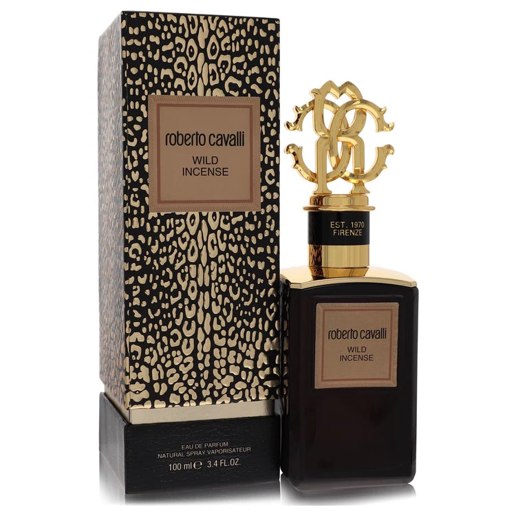 Roberto Cavalli Wild Incense by Roberto Cavalli for Unisex. Eau De Parfum Spray (Unisex) 3.4 oz | Perfumepur.com
