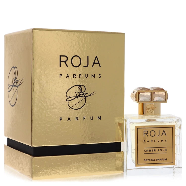 Roja Amber Aoud Crystal by Roja Parfums for Unisex. Extrait De Parfum Spray (Unisex) 3.4 oz | Perfumepur.com