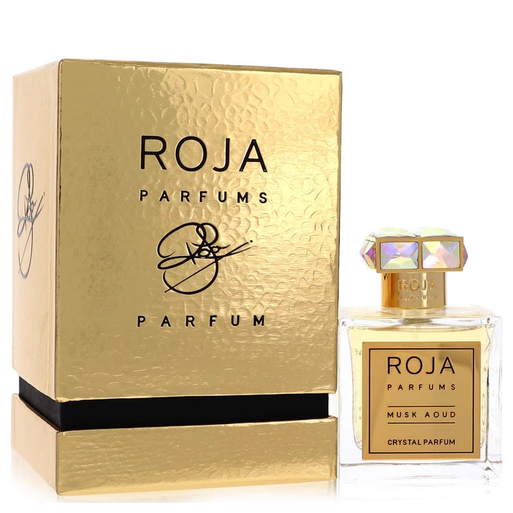 Roja Musk Aoud Crystal by Roja Parfums for Unisex. Extrait De Parfum Spray (Unisex) 3.4 oz | Perfumepur.com