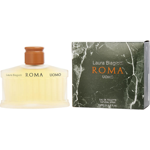 Roma By Laura Biagiotti for Men. Eau De Toilette Spray 6.8 oz | Perfumepur.com