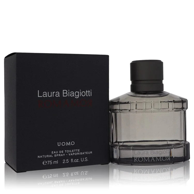 Romamor Uomo by Laura Biagiotti for Men. Eau De Toilette Spray 2.5 oz | Perfumepur.com