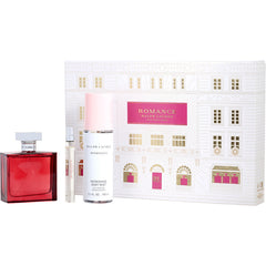 Romance Intense By Ralph Lauren for Women. Gift Set (Eau De Parfum Spray 3.4 oz + Body Mist 5.1 oz + Eau De Parfum Spray 0.34 oz Mini) | Perfumepur.com