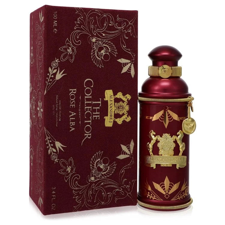 Rose Alba by Alexandre J for Women. Eau De Parfum Spray 3.4 oz | Perfumepur.com