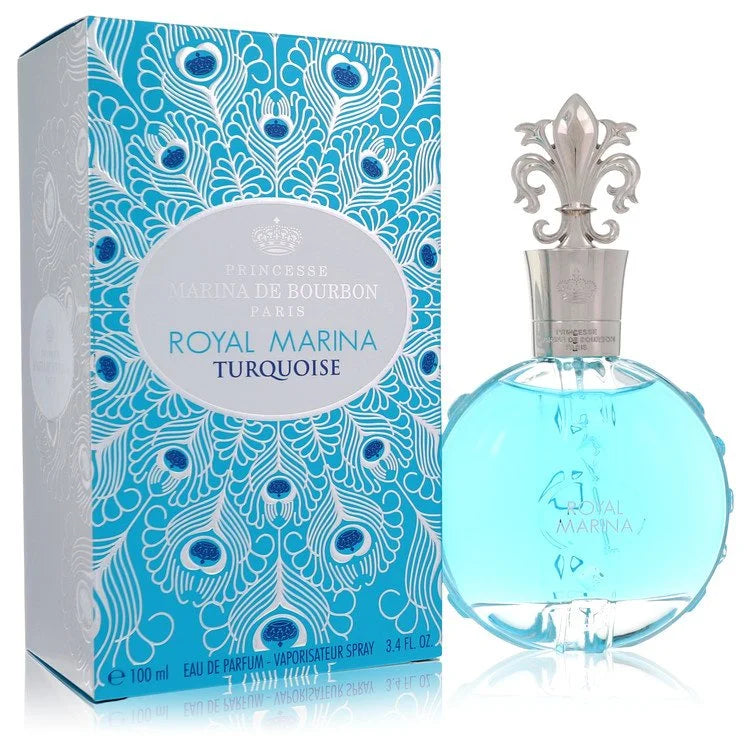 Royal Marina Turquoise by Marina De Bourbon for Women. Eau De Parfum Spray 3.4 oz | Perfumepur.com
