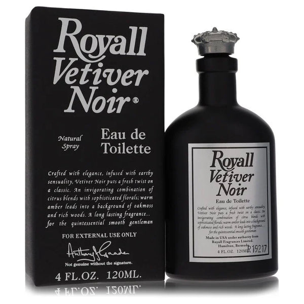 Royall Vetiver Noir by Royall Fragrances for Men. Eau de Toilette Spray 4 oz | Perfumepur.com