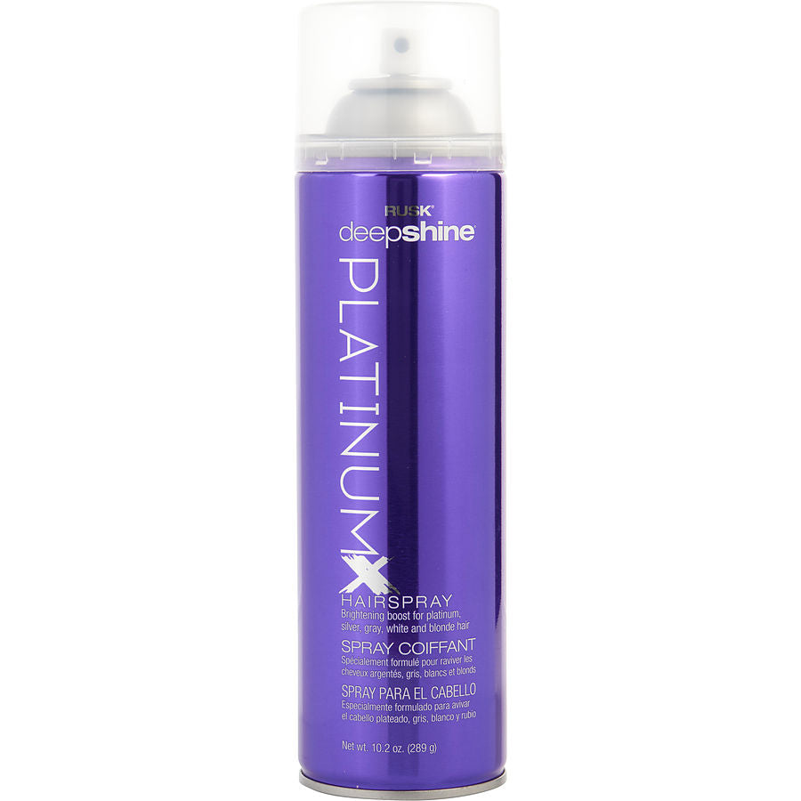 Rusk By Rusk for Unisex. Deepshine Platinum X Hairspray 10 oz | Perfumepur.com