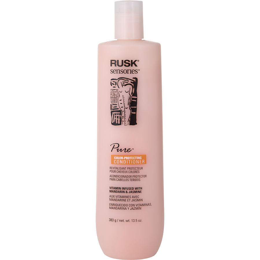 Rusk By Rusk for Unisex. Sensories Pure Mandarin & Jasmin Color Protecting Conditioner 13.5 oz | Perfumepur.com