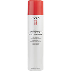 Rusk By Rusk for Unisex. W8Less Plus Extra Strong Hold Shaping & Control Hair Spray 55% Voc 10 oz | Perfumepur.com