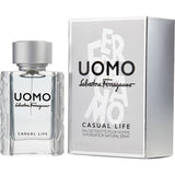 Salvatore Ferragamo Uomo Casual Life By Salvatore Ferragamo for Men. Eau De Toilette Spray 1 oz | Perfumepur.com